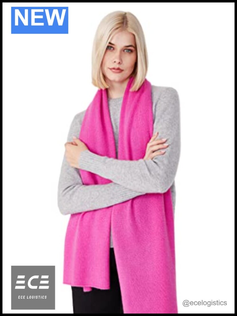 Cashmere Knitted Scarf